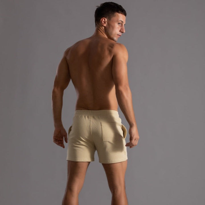 Hurtigtørrende og stilfulde badeshorts til herrer i ripstop-polyester – Niko