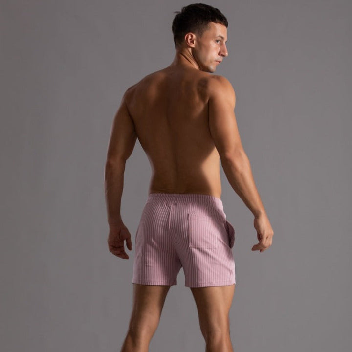 Hurtigtørrende og stilfulde badeshorts til herrer i ripstop-polyester – Niko
