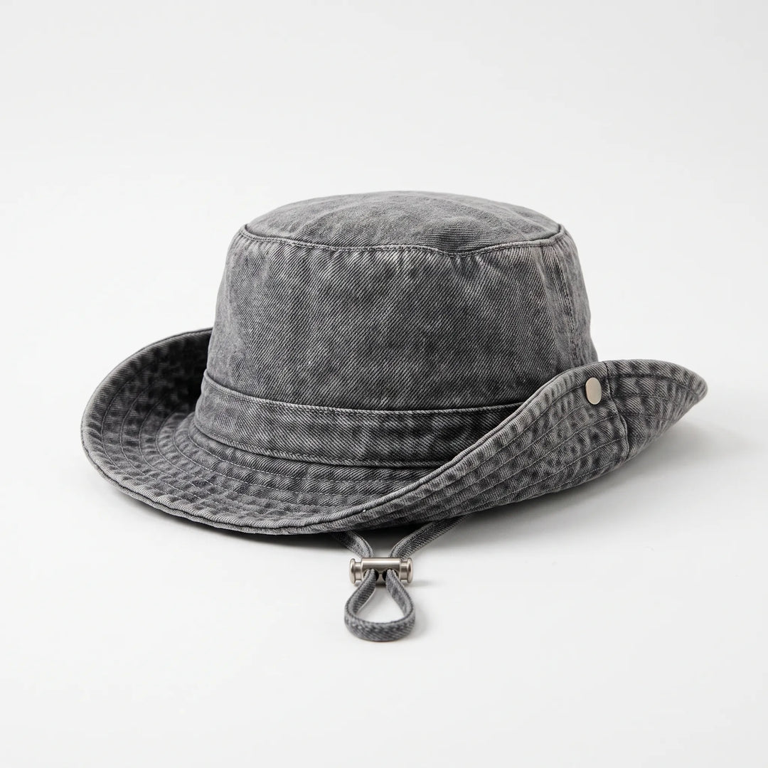 Bredskygget denimhat - Peaknox