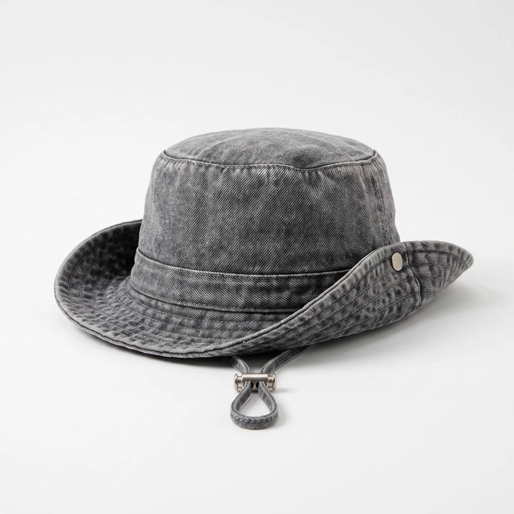 Bredskygget denimhat - Peaknox