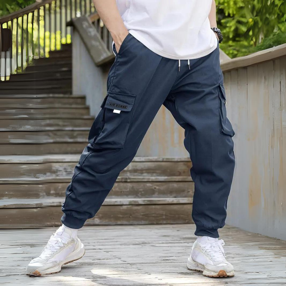 Funktionel cargobuks med snor - Maxwell
