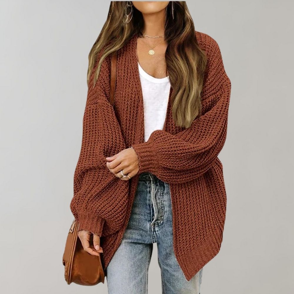 Casual Strikket Damevest - Aria