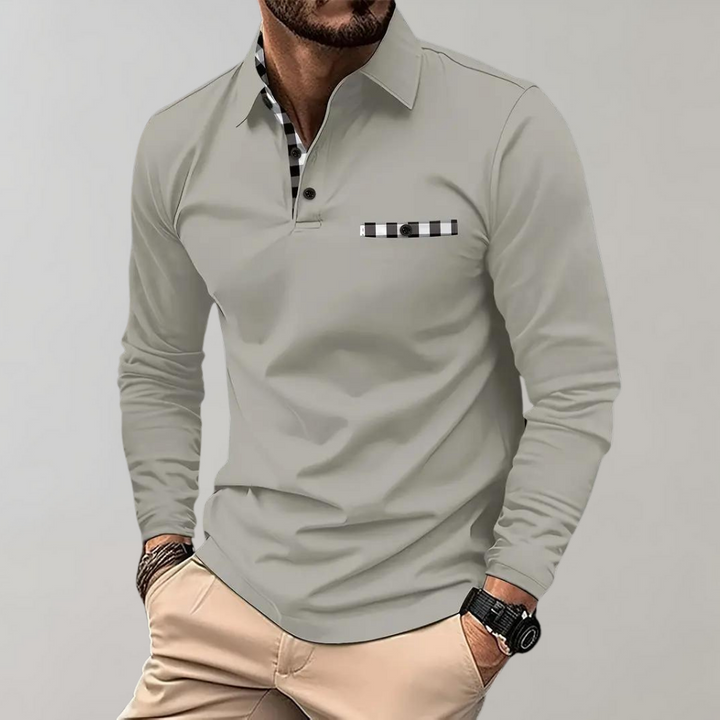 Herre T-shirt med lange ærmer - Finn