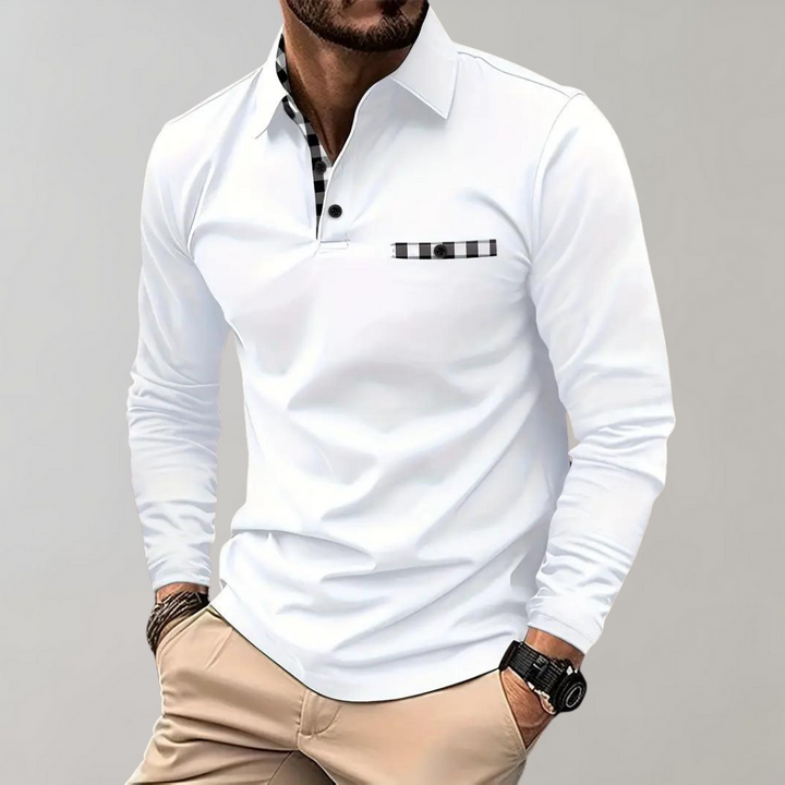 Herre T-shirt med lange ærmer - Finn