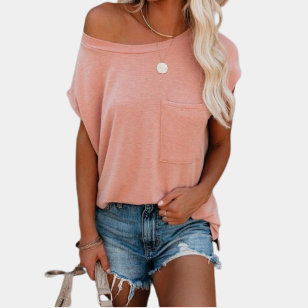 Casual Dame Sommer T-shirt – Linae