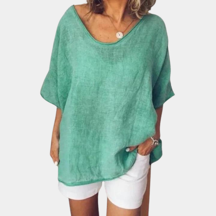 Trendy oversized dame-T-shirt – Malou