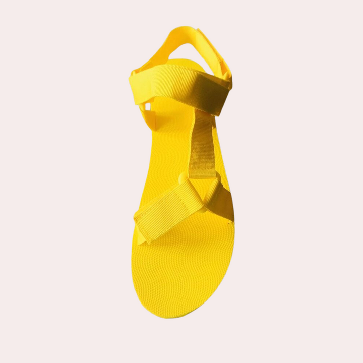 Farveblok damesandaler med komfortsål – Chloé