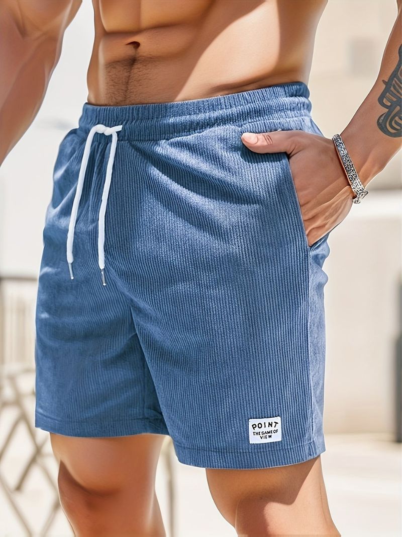 Stribede herre-sommershorts – Jules