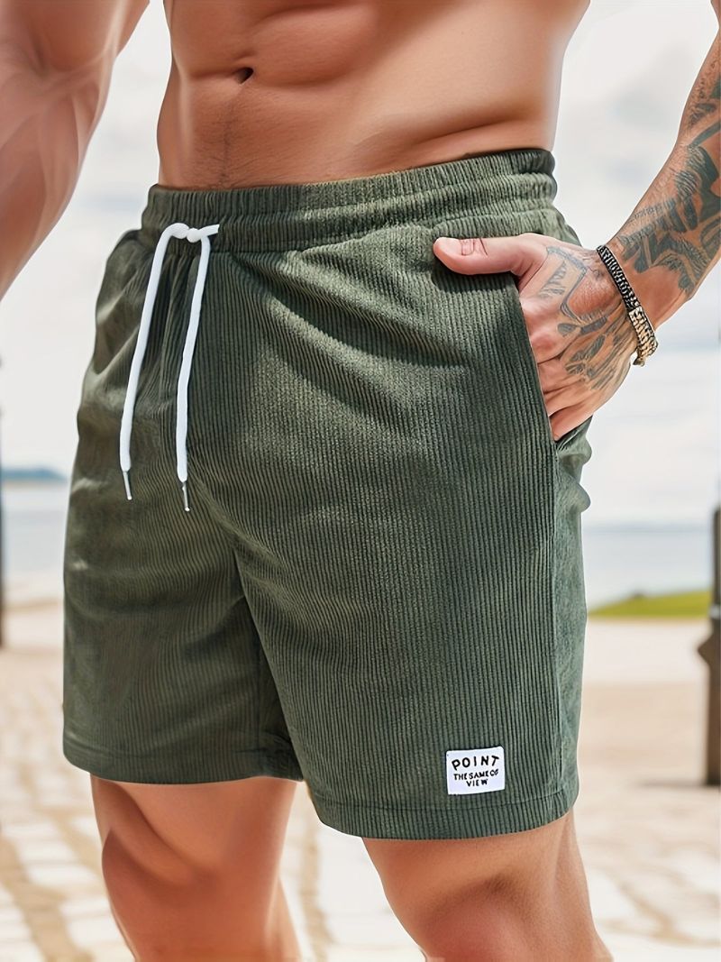 Stribede herre-sommershorts – Jules