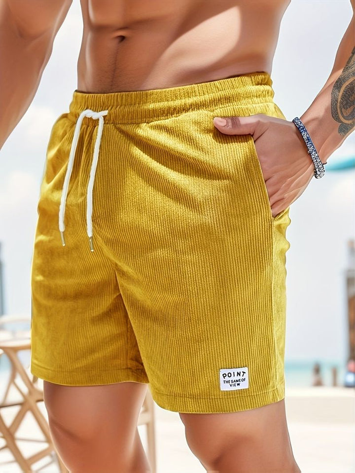 Stribede herre-sommershorts – Jules