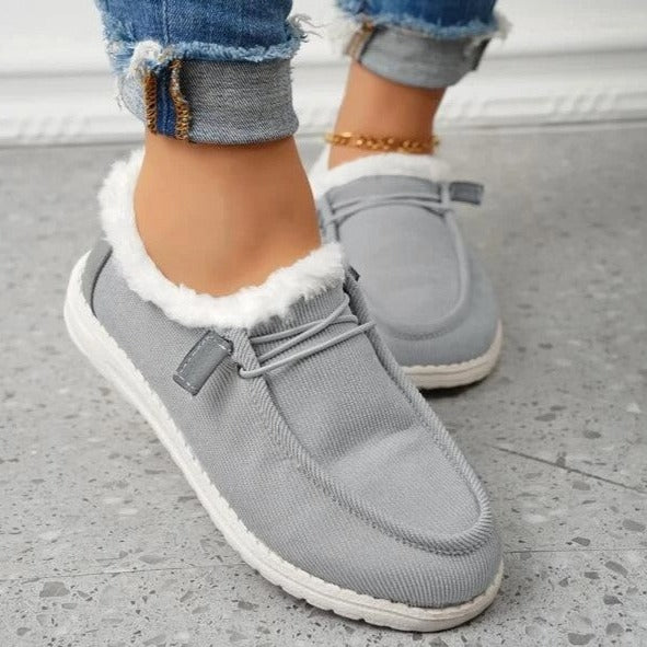 Dame Slip-On vinterstøvler med pelsfôr – Maren