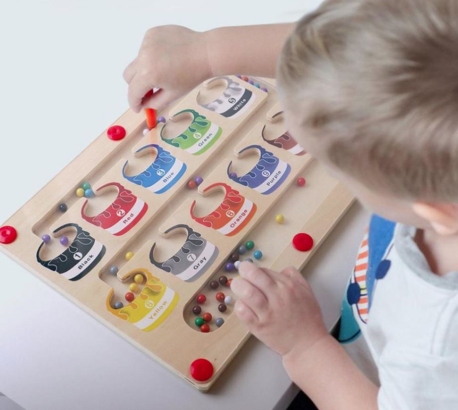 Farverigt magnetisk tællepuslespil - MagniTally