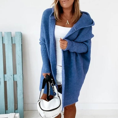 Efterårs Kvinder Hoodie Cardigan – Noelia