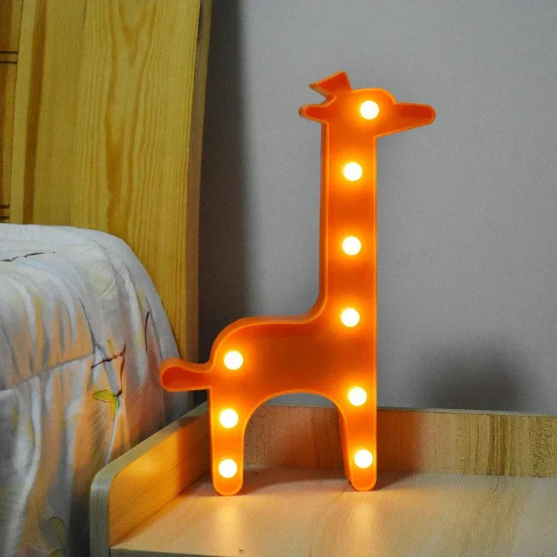 Dyr Bordlampe - WildGlow