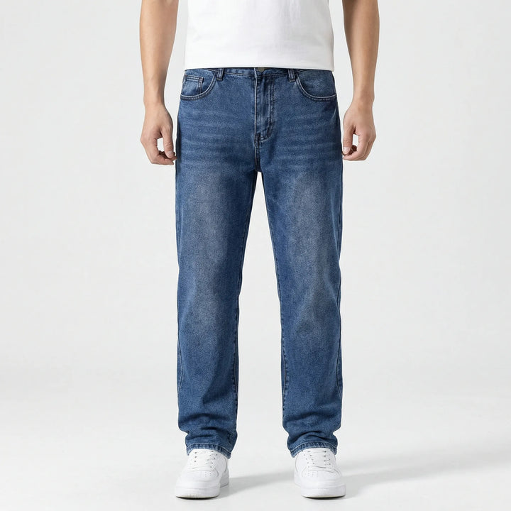 Casual Herenjeans Met Natuurlijke Taille - Wendell