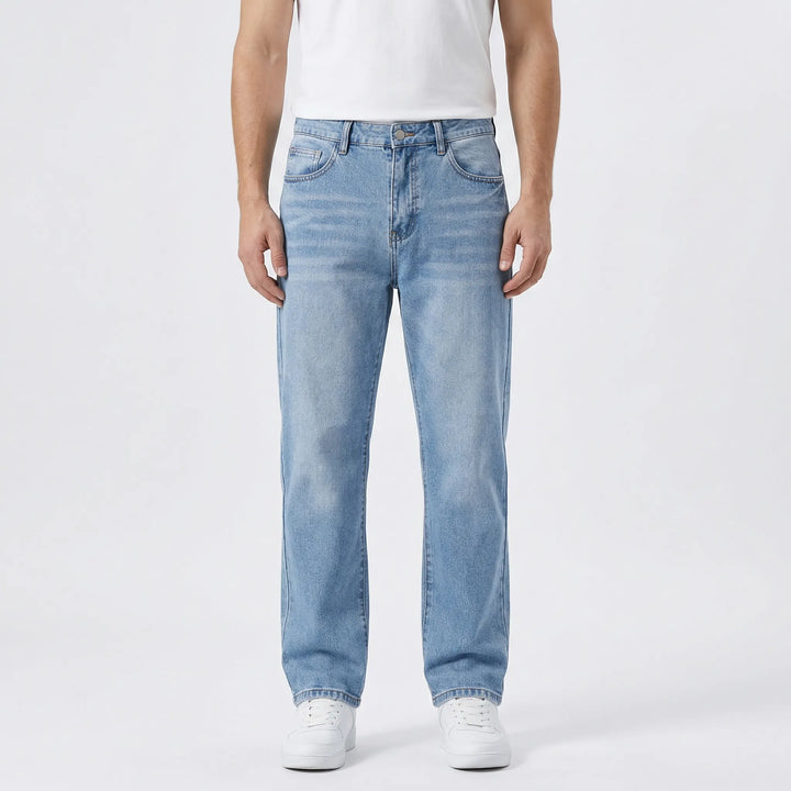 Casual Herenjeans Met Natuurlijke Taille - Wendell