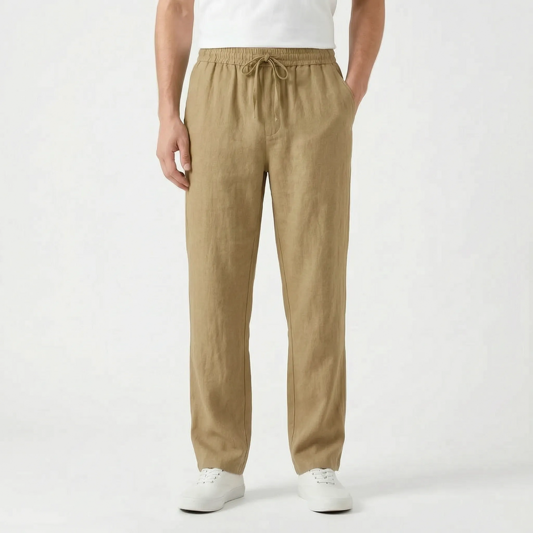 Casual Straight Trousers -  Charlie