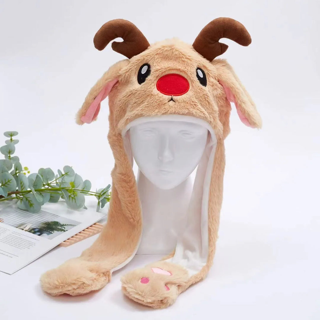 Sød hue med bevægelige ører - BunnyBounce Hat