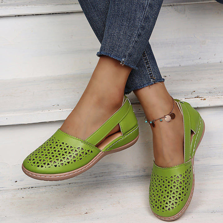 Closed-Toe Sandal With Open Heel - Kristine