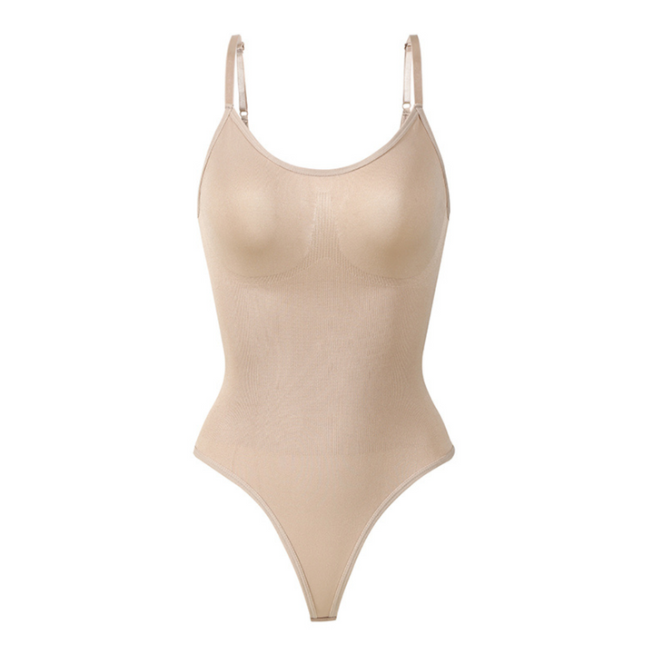 Korrigerende sømløs bodysuit-string – Aveline