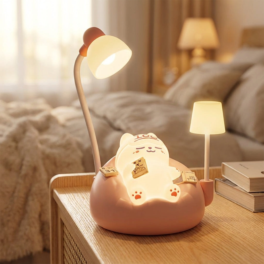 Cute Cat Shaped Night Lamp -  PawLuma