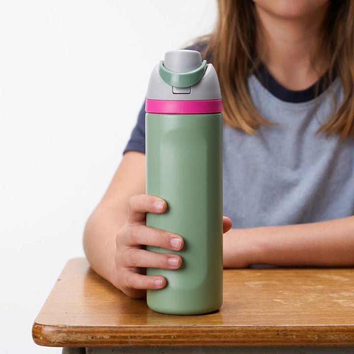 Cylindrical Insulated Water Bottle - Sipvora