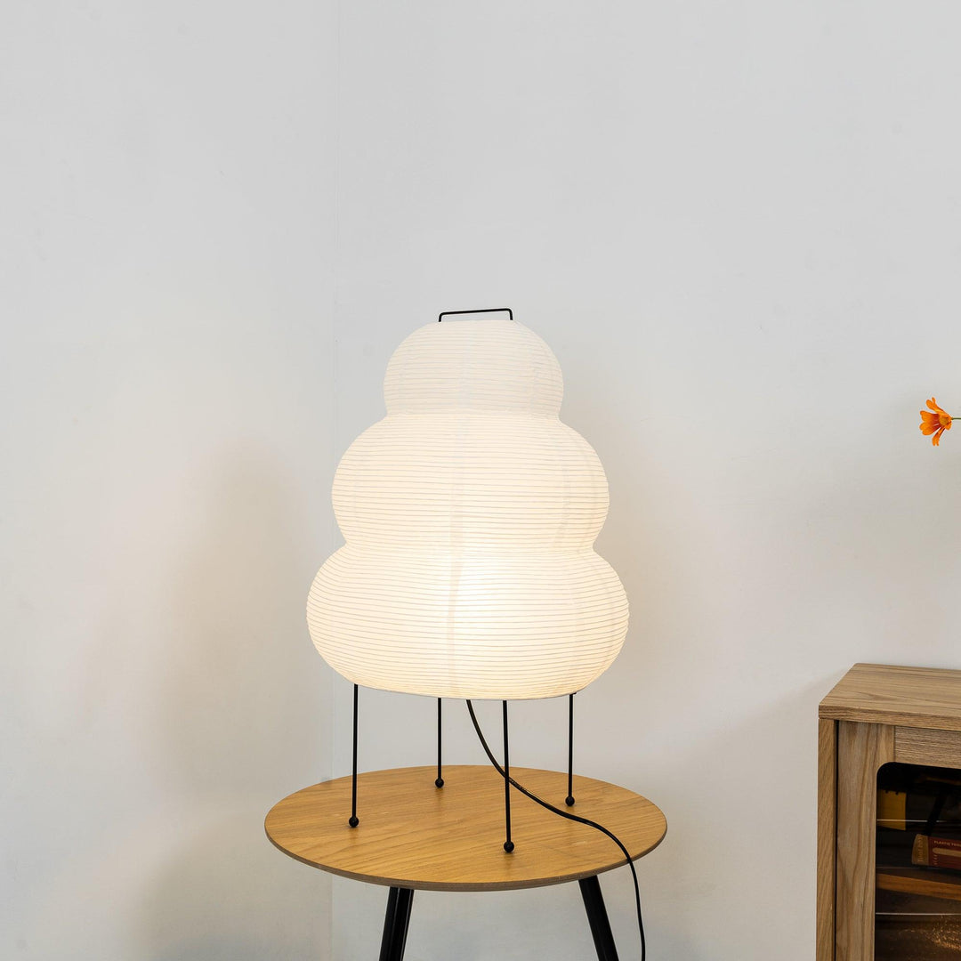Japansk papirbordlampe - Yumi