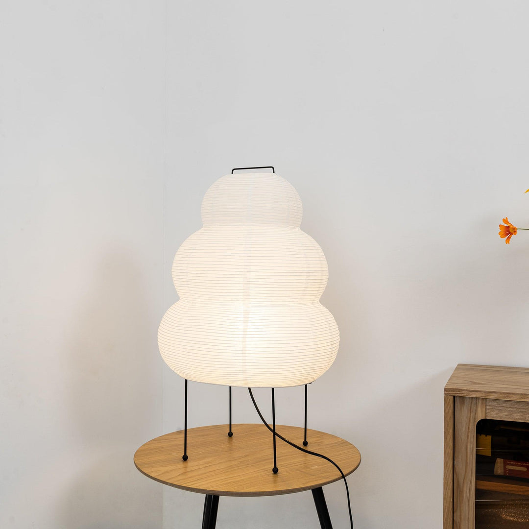 Japansk papirbordlampe - Yumi
