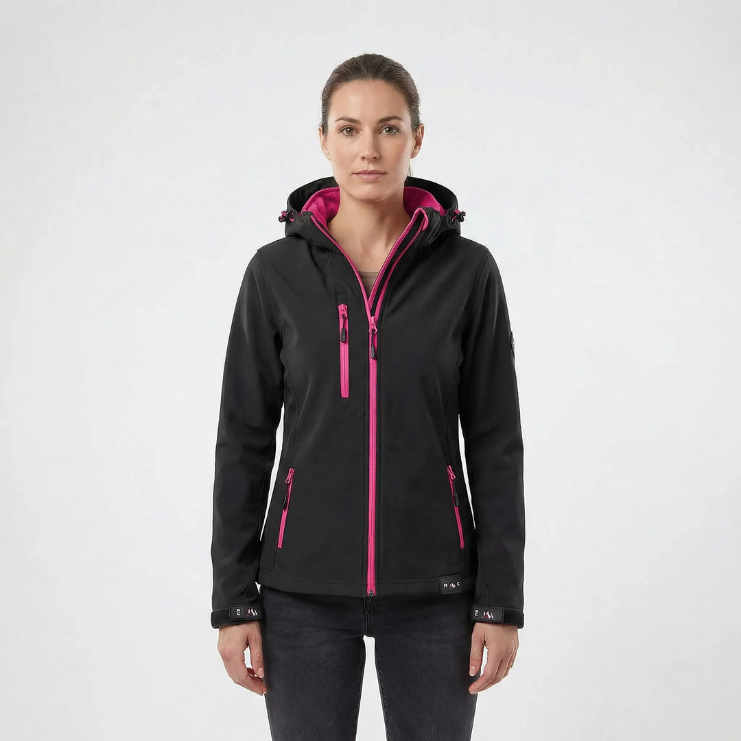 Damen Softshelljacke Mit Kapuze - Maxima