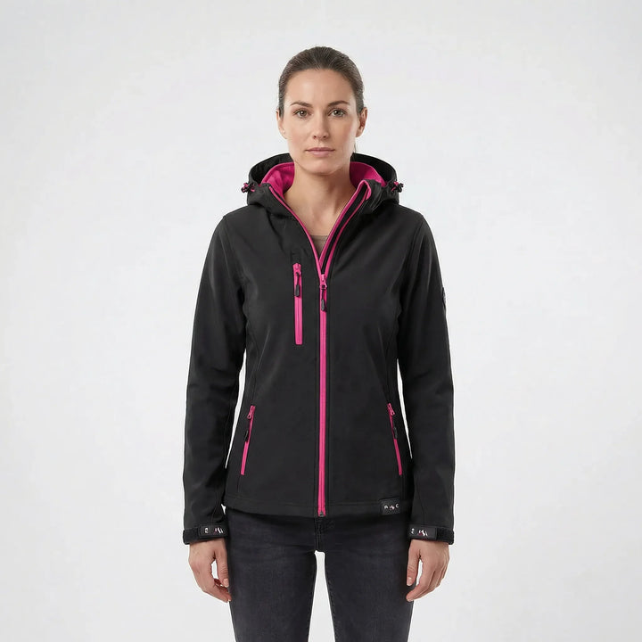 Damen Softshelljacke Mit Kapuze - Maxima