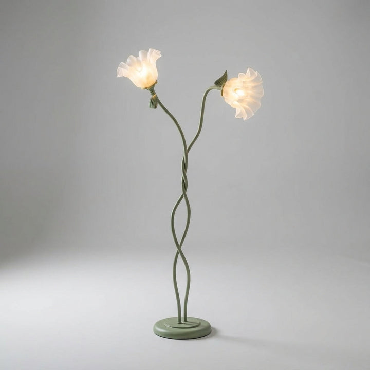 Decorative Curving Stem Lamp -  Florivine