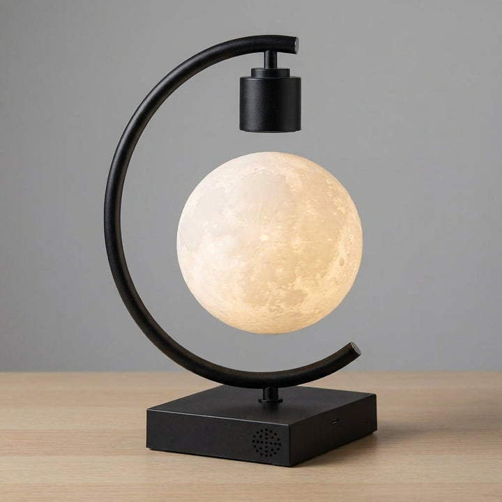 Decorative Moon Shaped Lamp -  Leviora
