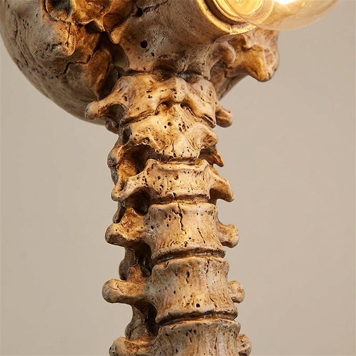 Decorative Skull Table Lamp -  Nightspine