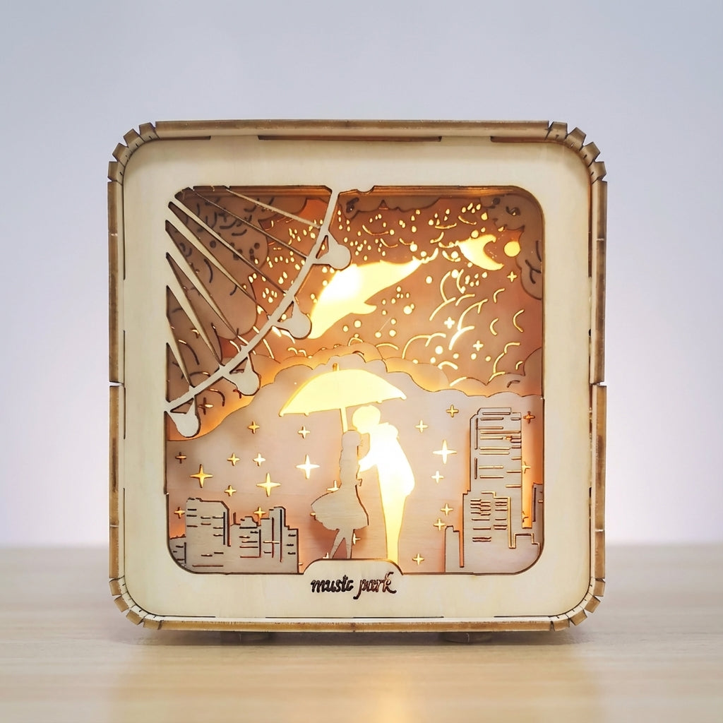 Decorative Tabletop Scene Box -  SolaceCube