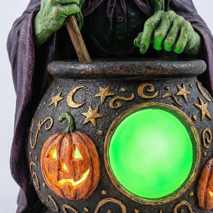 Decorative Witch Cauldron Lamp -  Hexilume