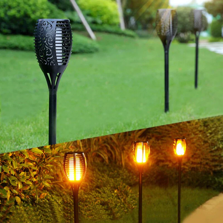 Dekorative LED Fackel - SolarFlicker