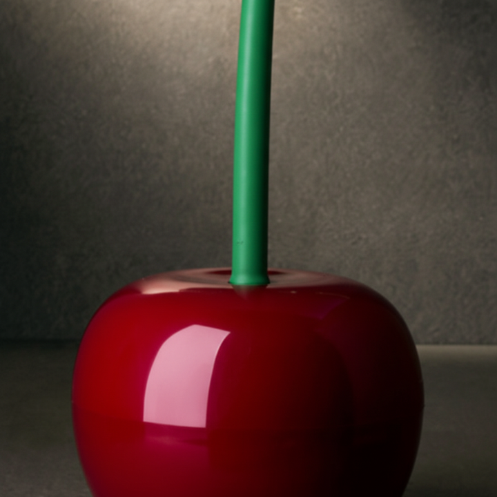 Design WC Bürste Kunststoff - CherryCleanse