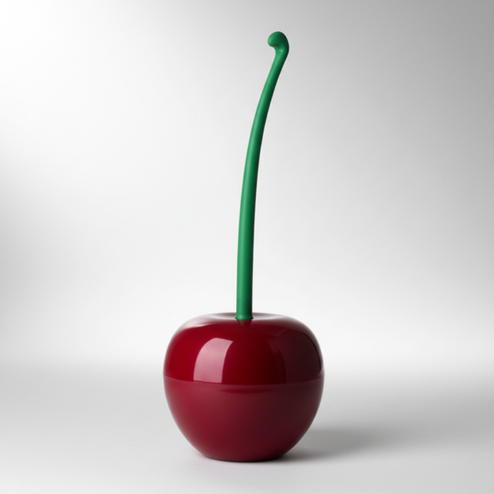Design WC Bürste Kunststoff - CherryCleanse