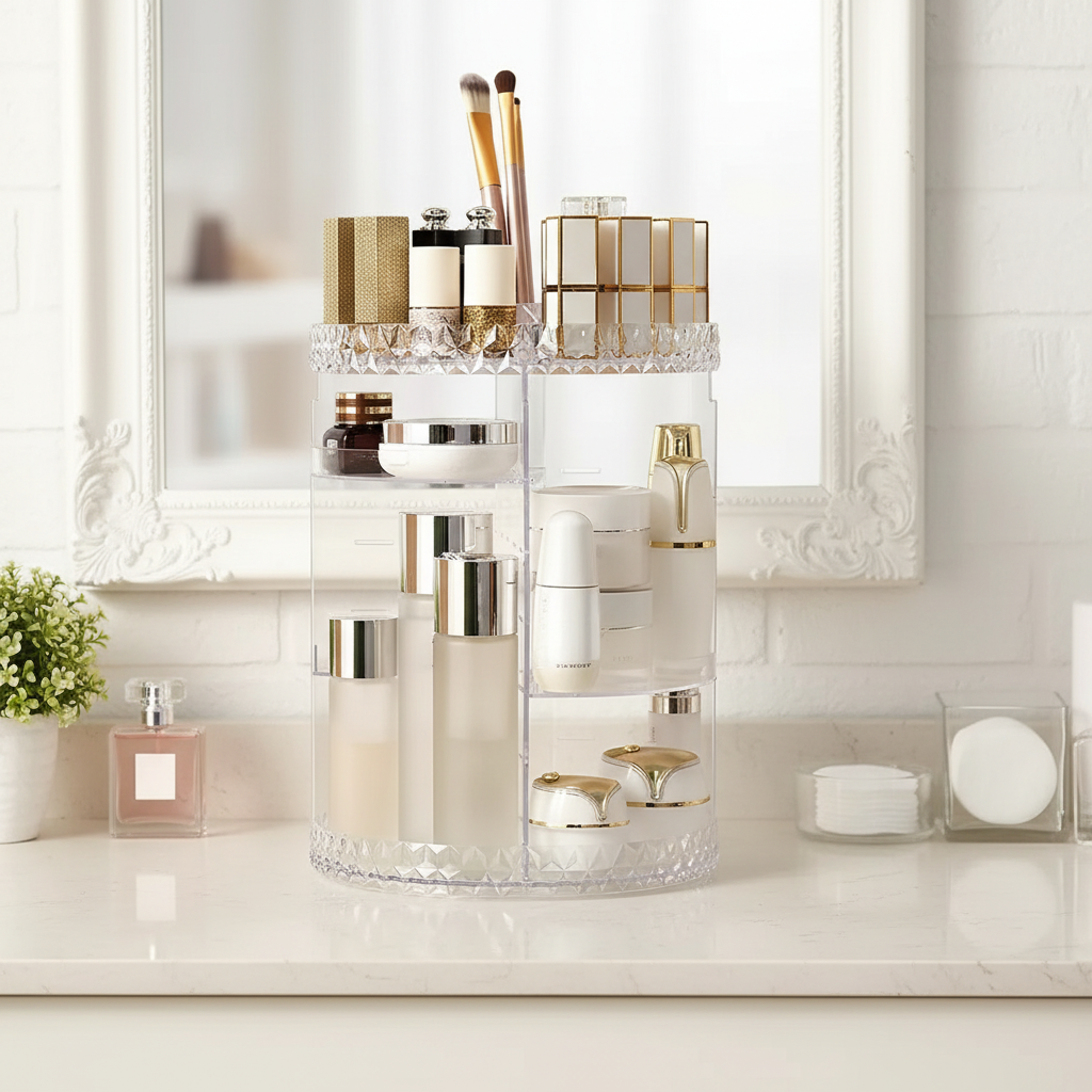 Drehbarer Acryl Organizer - SpinLuxe