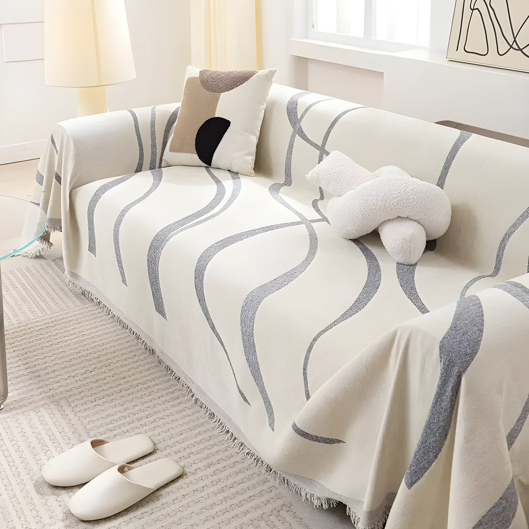 Vendbar sofaovertræk - LuxeFlip