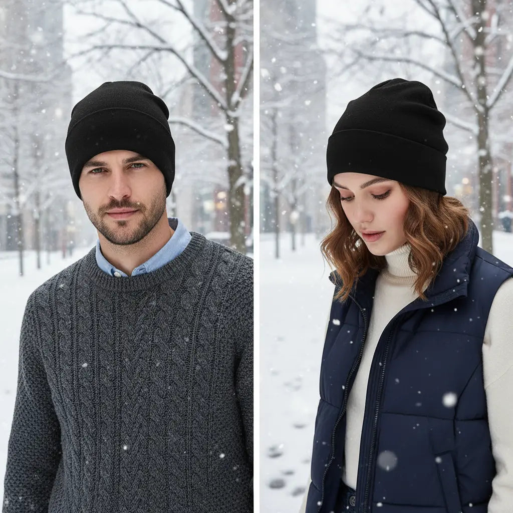 Slouchy hue i uld – one size pasform – Woolglow