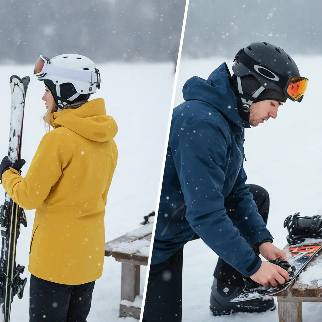 Elastisk vinterhat med termofor - HelmetCozy