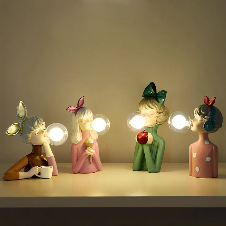 Håndlavet Bordlampe - CraftGlow