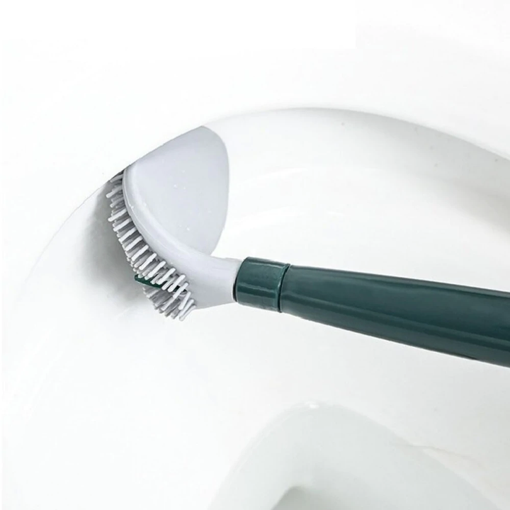 Ergonomische Toilettenbürste Mit Halter - GlideScrub