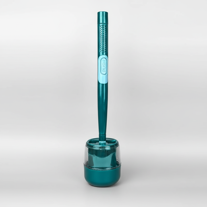 Ergonomische Toilettenbürste Mit Halter - GlideScrub