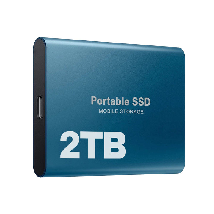 External SSD 2TB Fast Storage USB-C Portable Drive 3