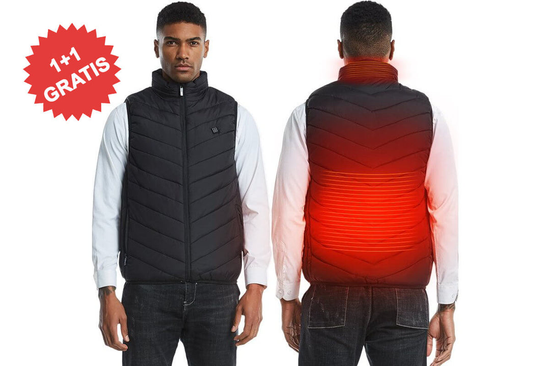 Unisex opvarmet vest 1+1 GRATIS - HeatGuard