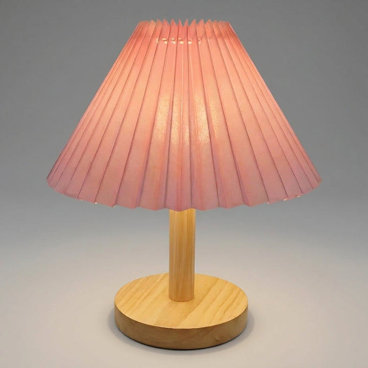 Foldable Pleated Table Lamp -  Flarozi