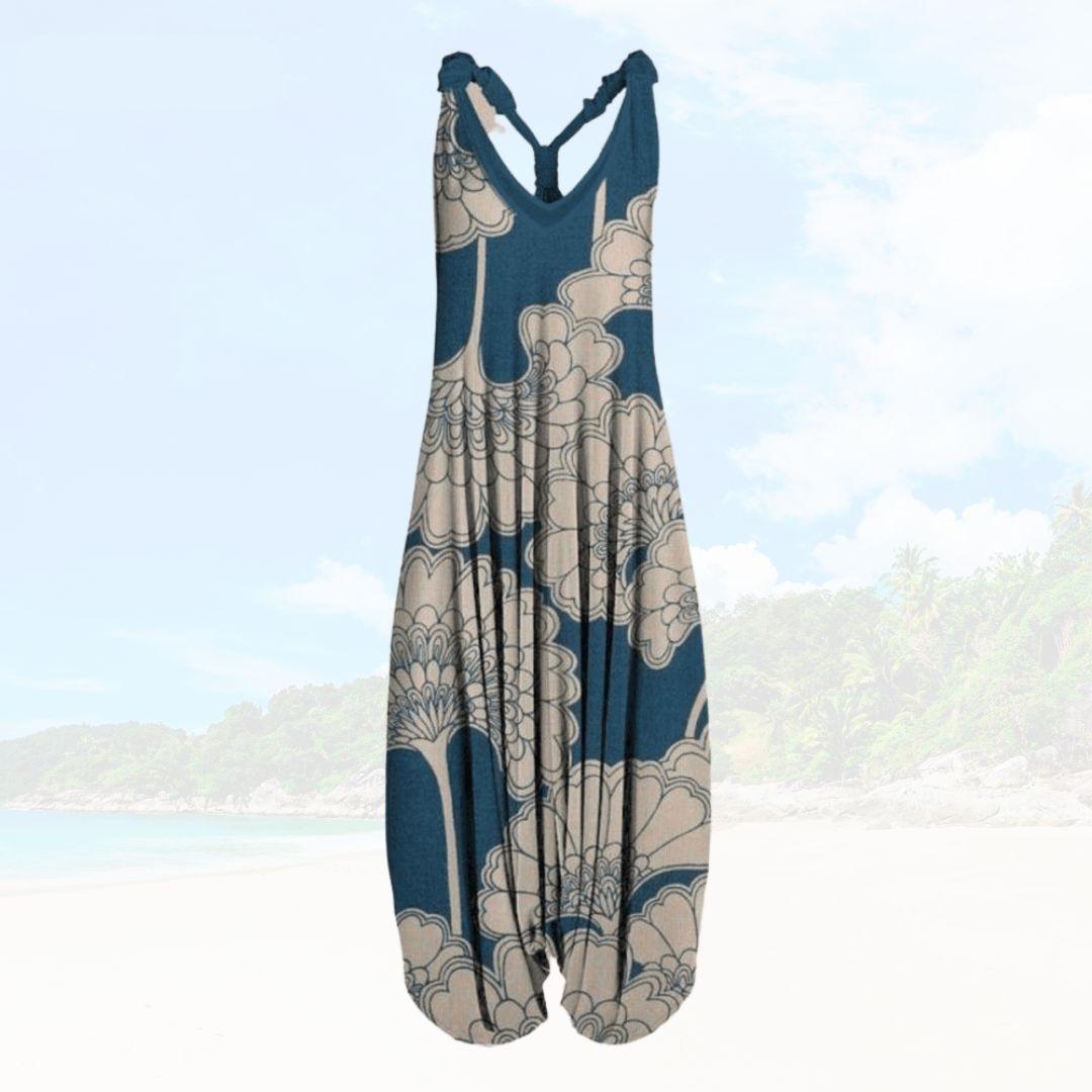 Sommer Jumpsuit til Damer med Løs Pasform – Elenya
