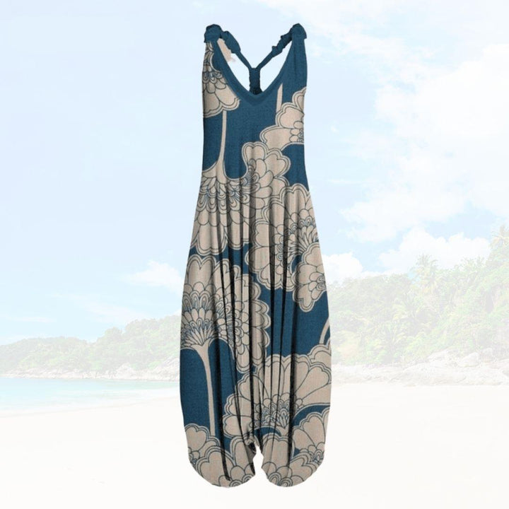 Sommer Jumpsuit til Damer med Løs Pasform – Elenya